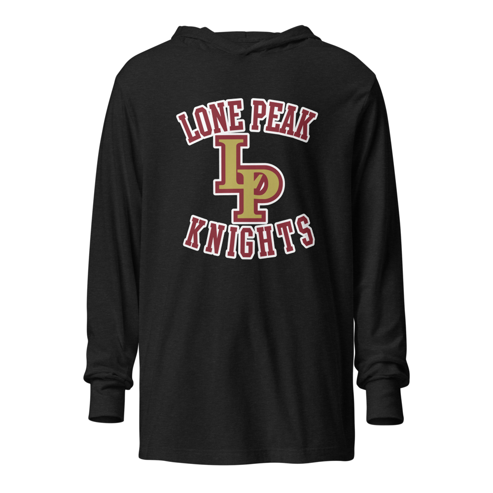 Lone Peak High School Design 1 — Charcoal-Black Triblend