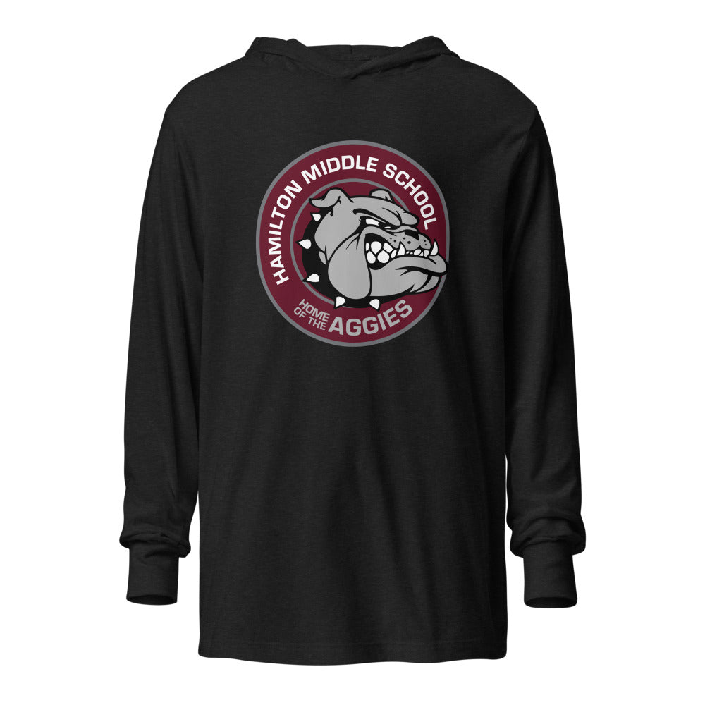 Hamilton High School Design 1 — Charcoal-Black Triblend