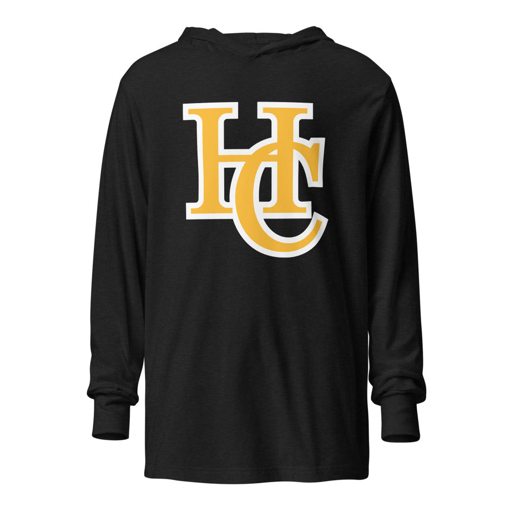 Houston County High School Design 1 — Charcoal-Black Triblend