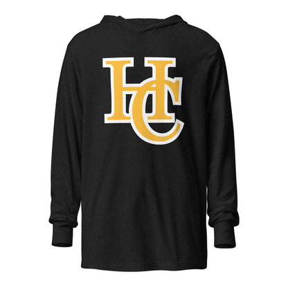Houston County High School Design 1 — Charcoal-Black Triblend