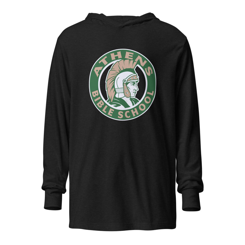 Athens Bible School Design 1 — Charcoal-Black Triblend