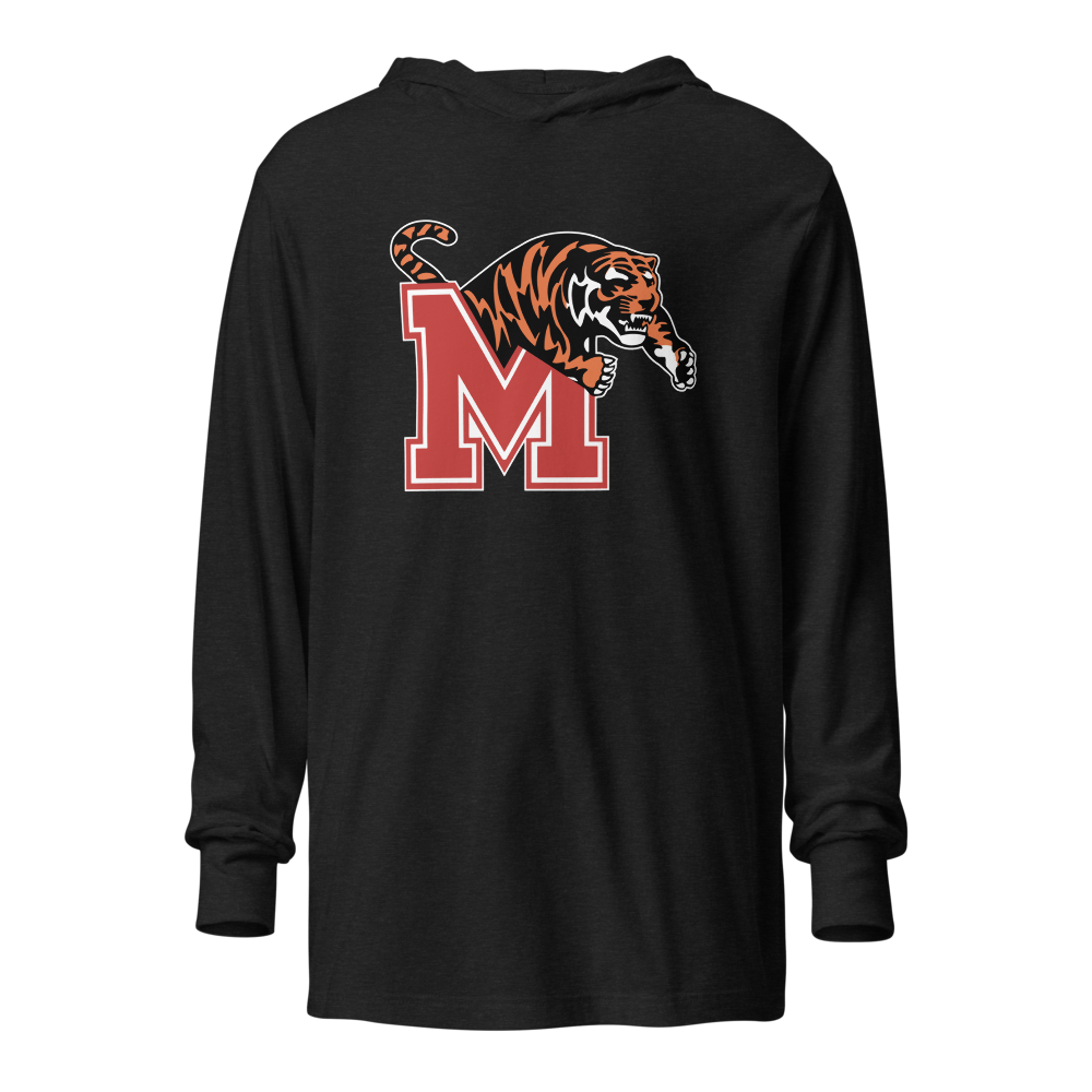 Milford High School Design 1 — Charcoal-Black Triblend