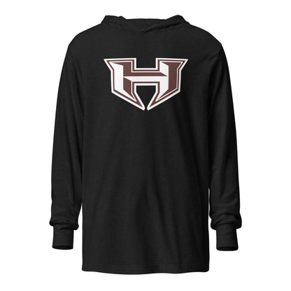 Hubbertville High School Design 1 — Charcoal-Black Triblend