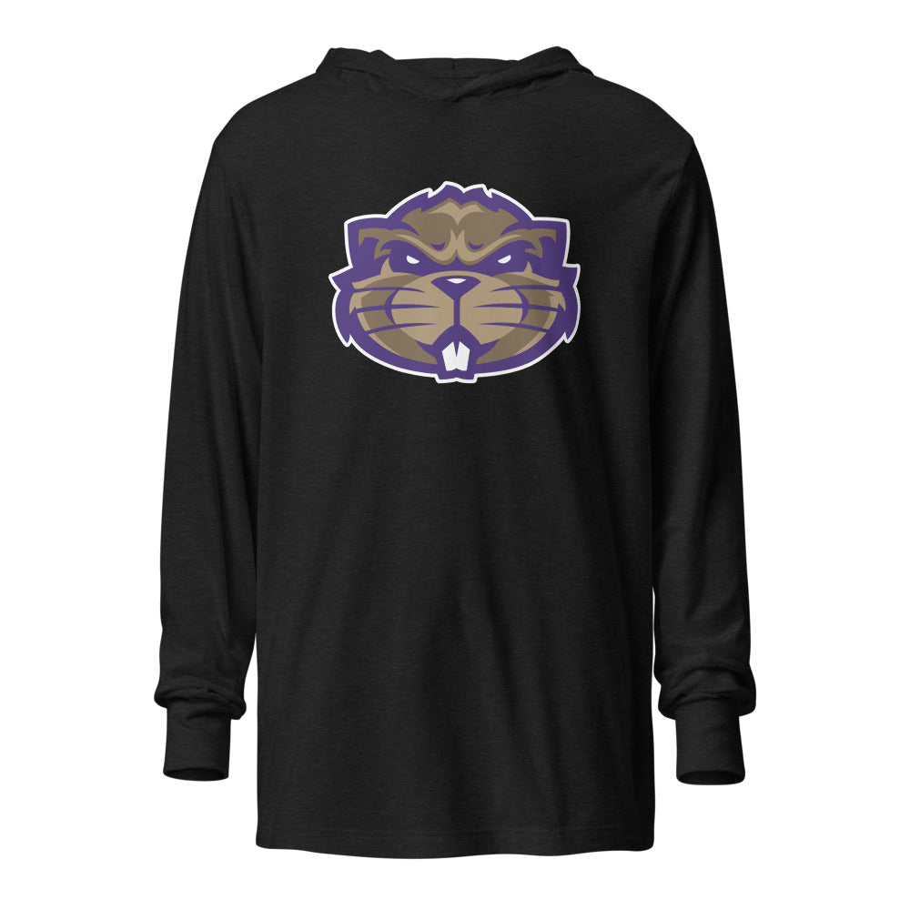 Hueytown High School Design 1 — Charcoal-Black Triblend