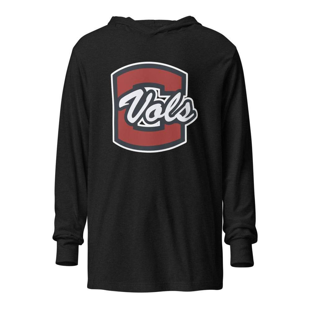 Central High School of Clay County Design 1 — Charcoal-Black Triblend