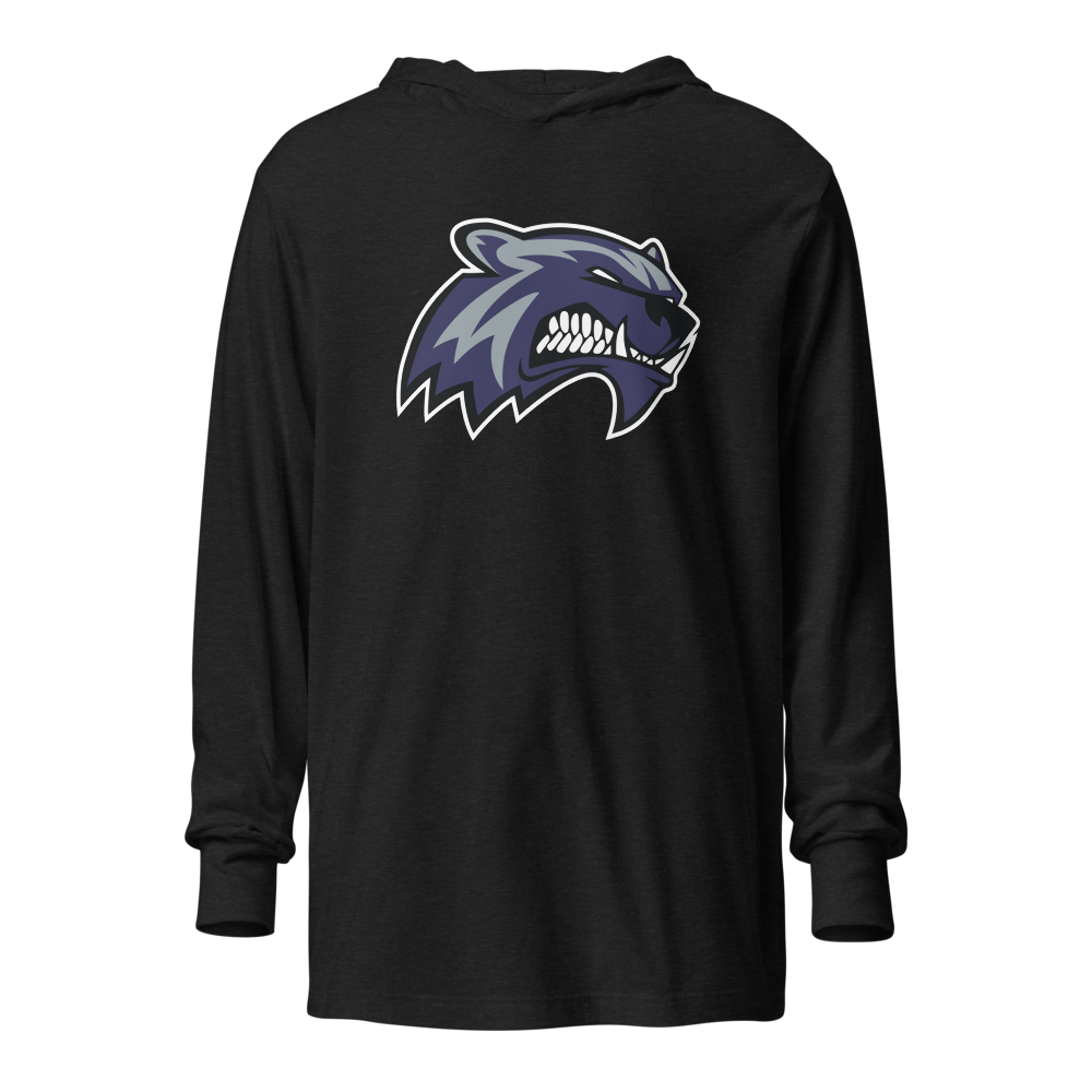 Hunter High School Design 1 — Charcoal-Black Triblend