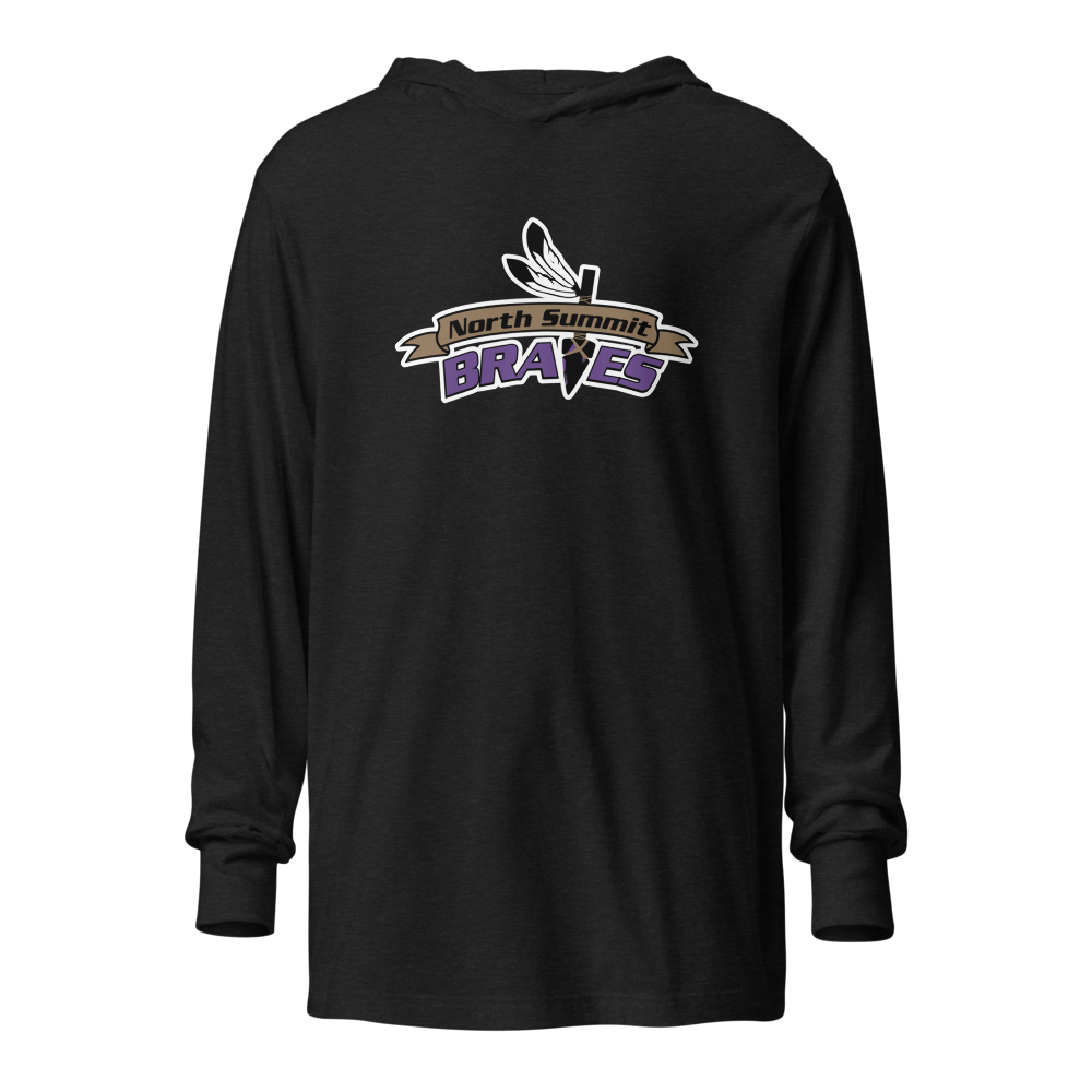 North Summit High School Design 1 — Charcoal-Black Triblend