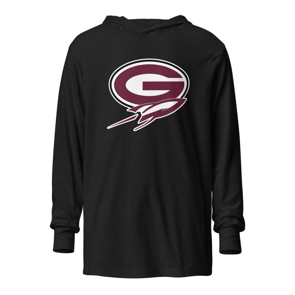 Gardendale High School Design 1 — Charcoal-Black Triblend