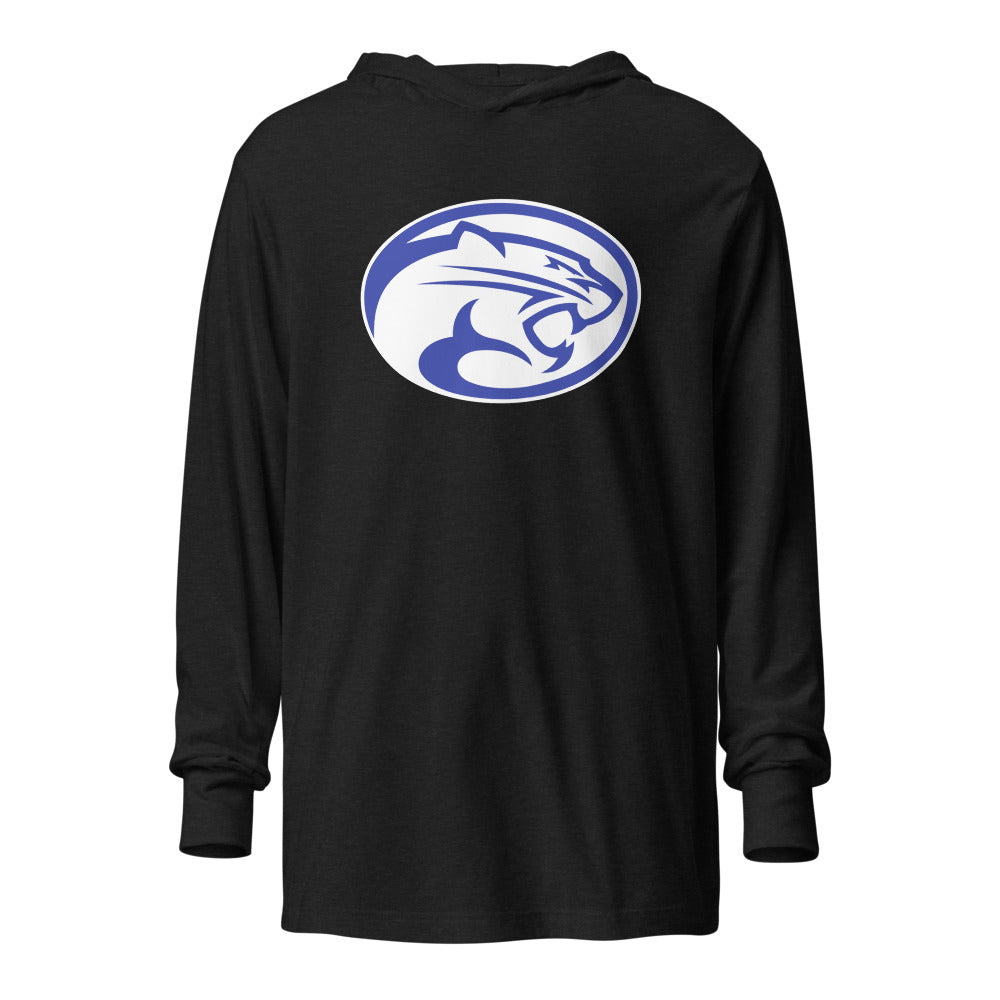 Central High School Coosa County Design 1 — Charcoal-Black Triblend