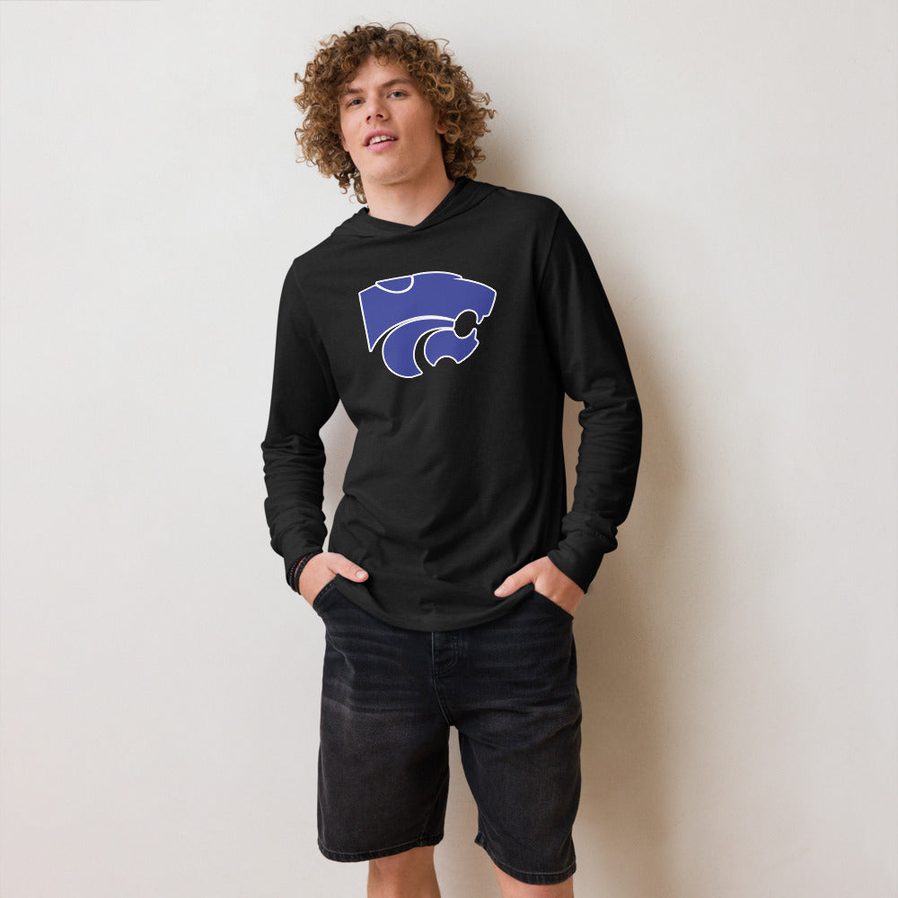 Tharptown High School Design 1 — Charcoal-Black Triblend