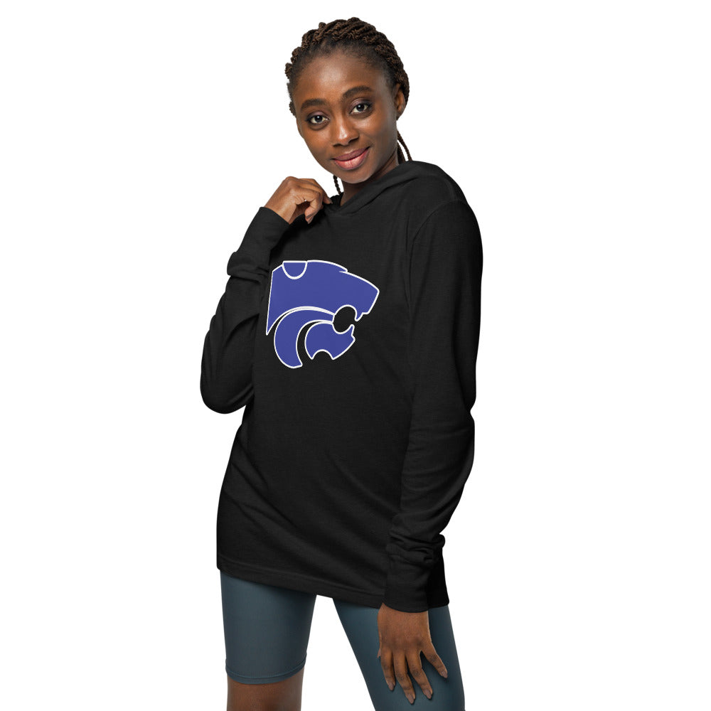Tharptown High School Design 1 — Charcoal-Black Triblend