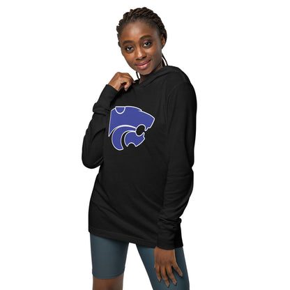 Tharptown High School Design 1 — Charcoal-Black Triblend