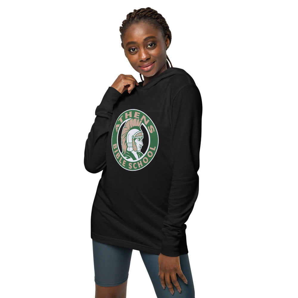 Athens Bible School Design 1 — Charcoal-Black Triblend