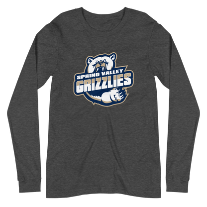 Spring Valley Grizzlies Design 1 — Dark Grey Heather