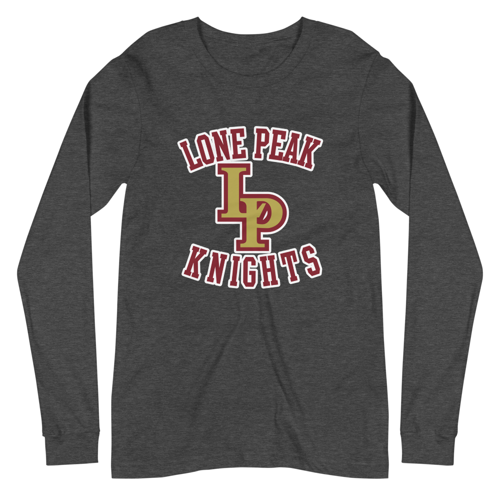 Lone Peak High School Design 1 — Dark Grey Heather