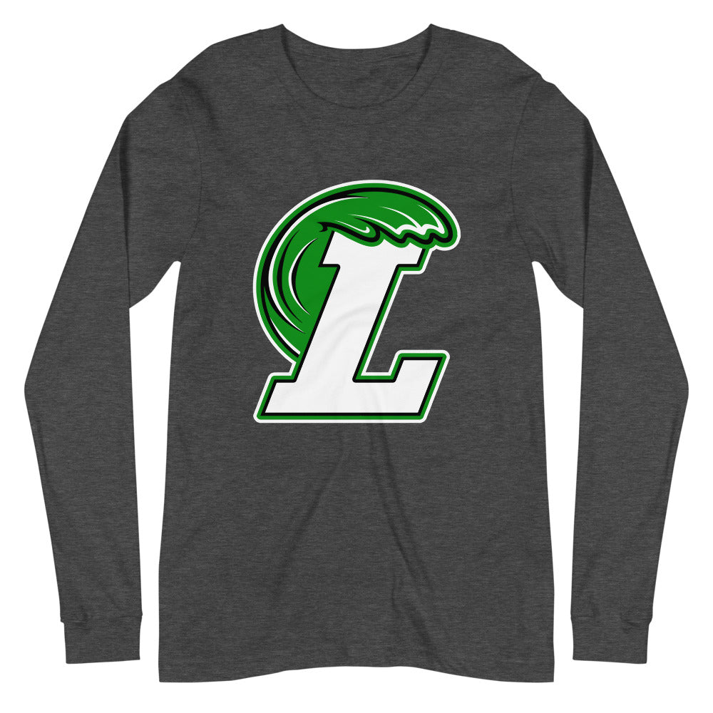 Leeds High School Design 1 — Dark Grey Heather