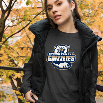 Spring Valley Grizzlies Design 1 — Dark Grey Heather