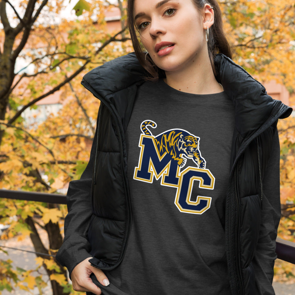 Monroe County High School Design 1 — Dark Grey Heather