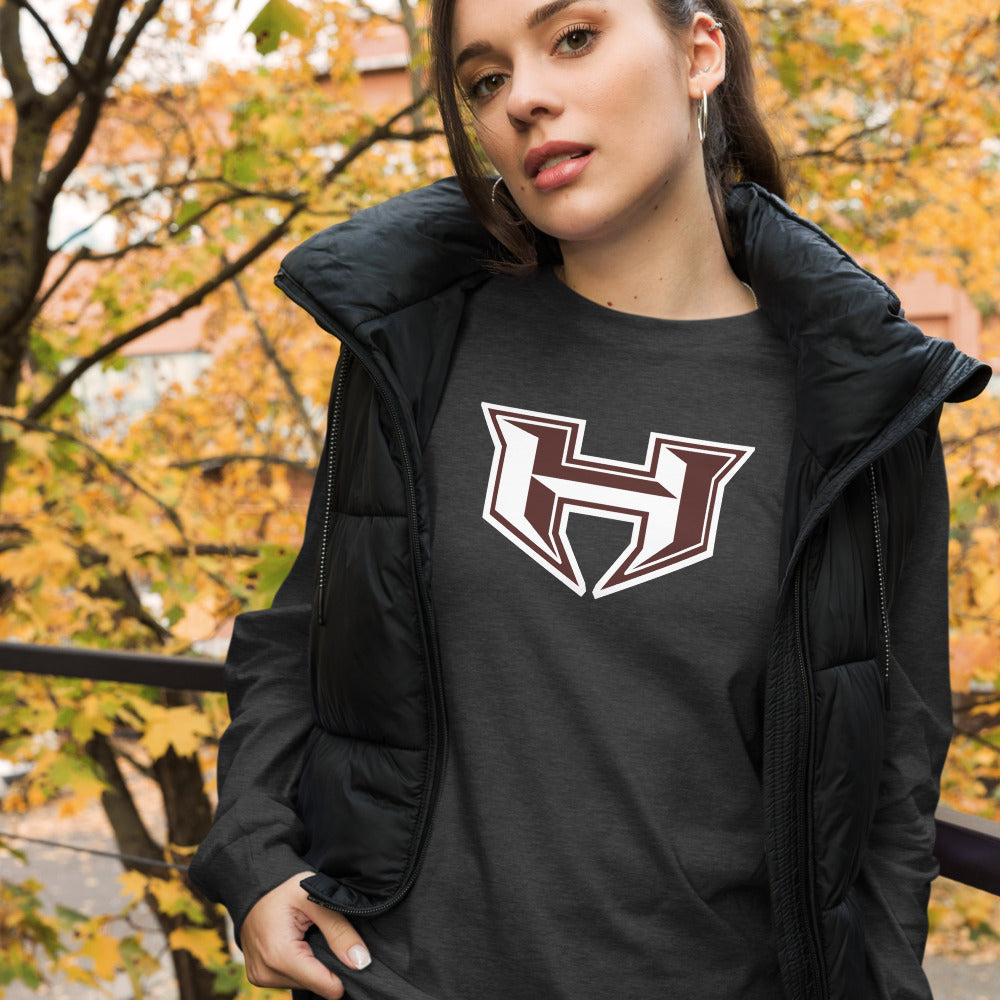 Hubbertville High School Design 1 — Dark Grey Heather