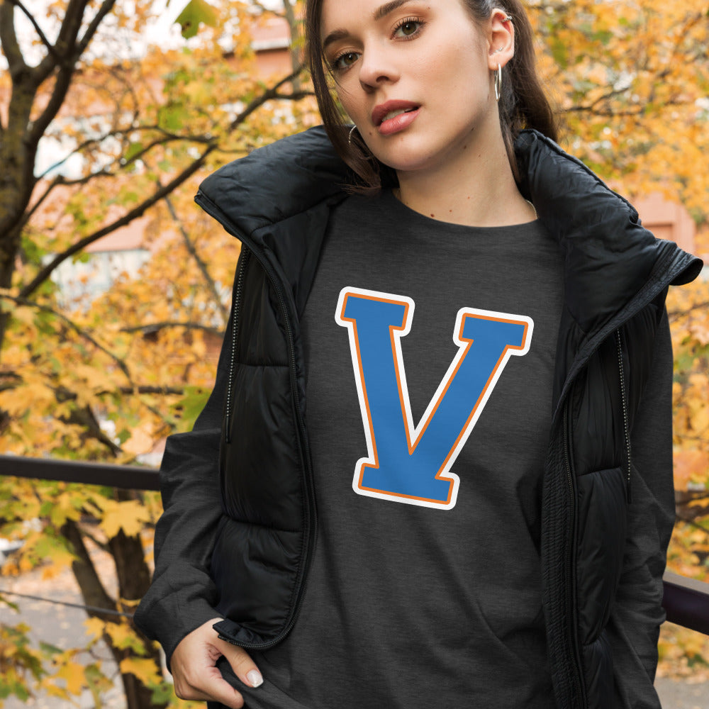 Valley High School Design 1 — Dark Grey Heather