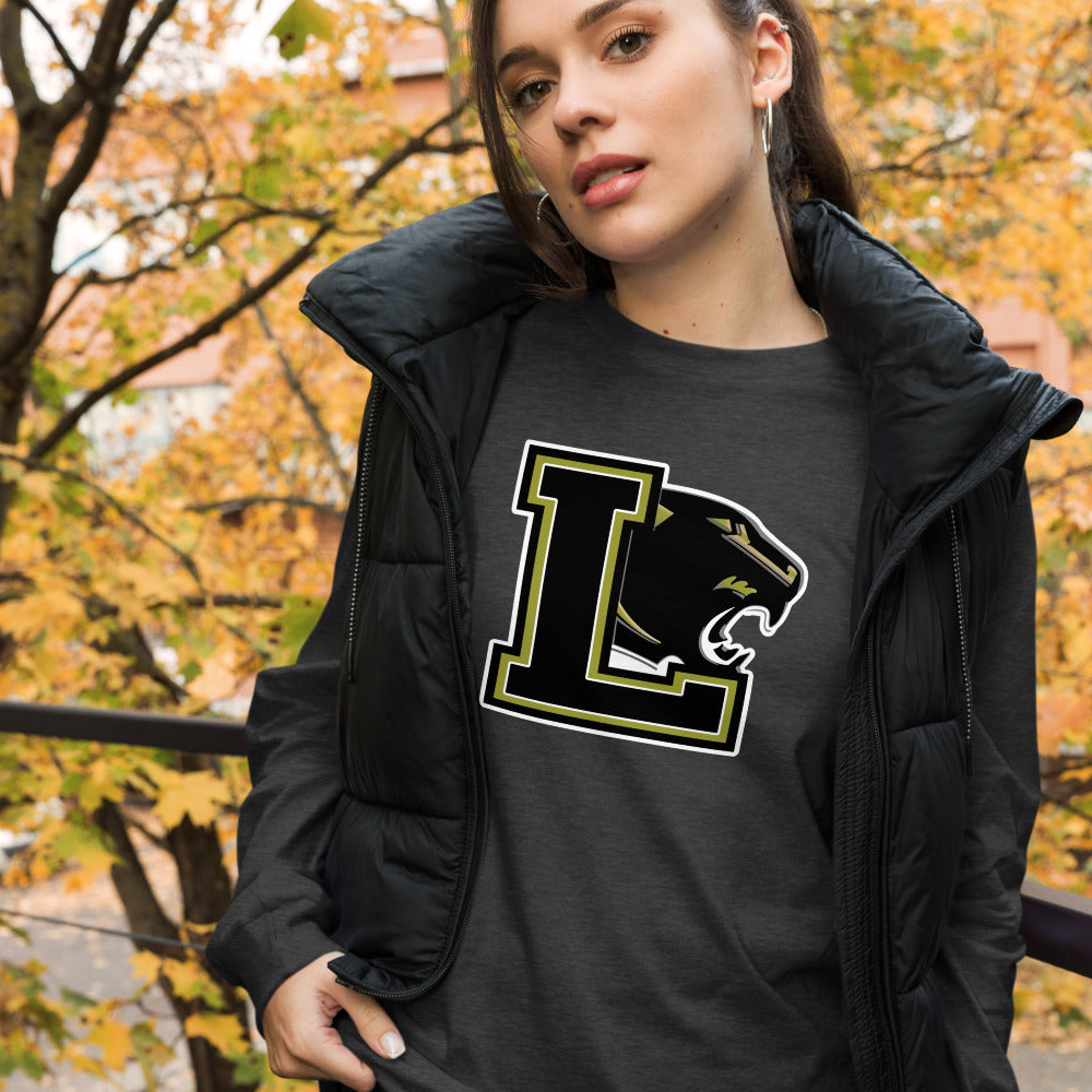 Lanett High School Design 1 — Dark Grey Heather