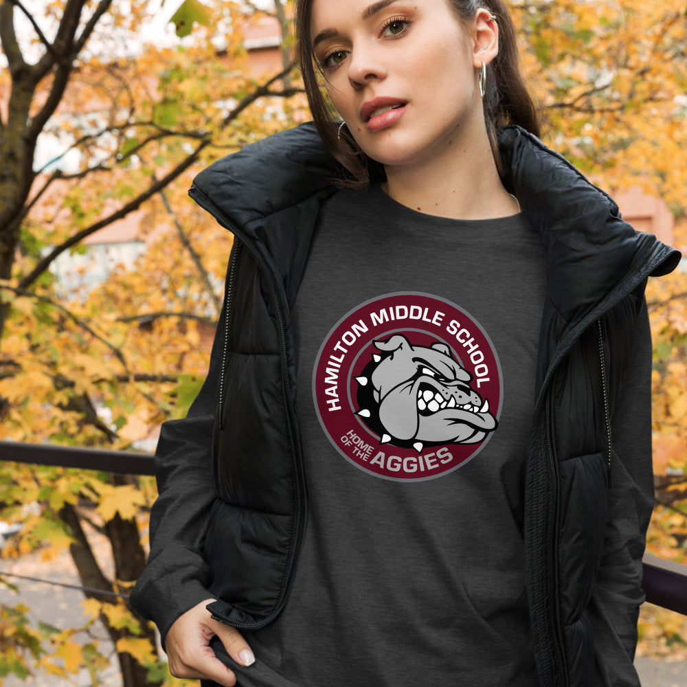 Hamilton High School Design 1 — Dark Grey Heather