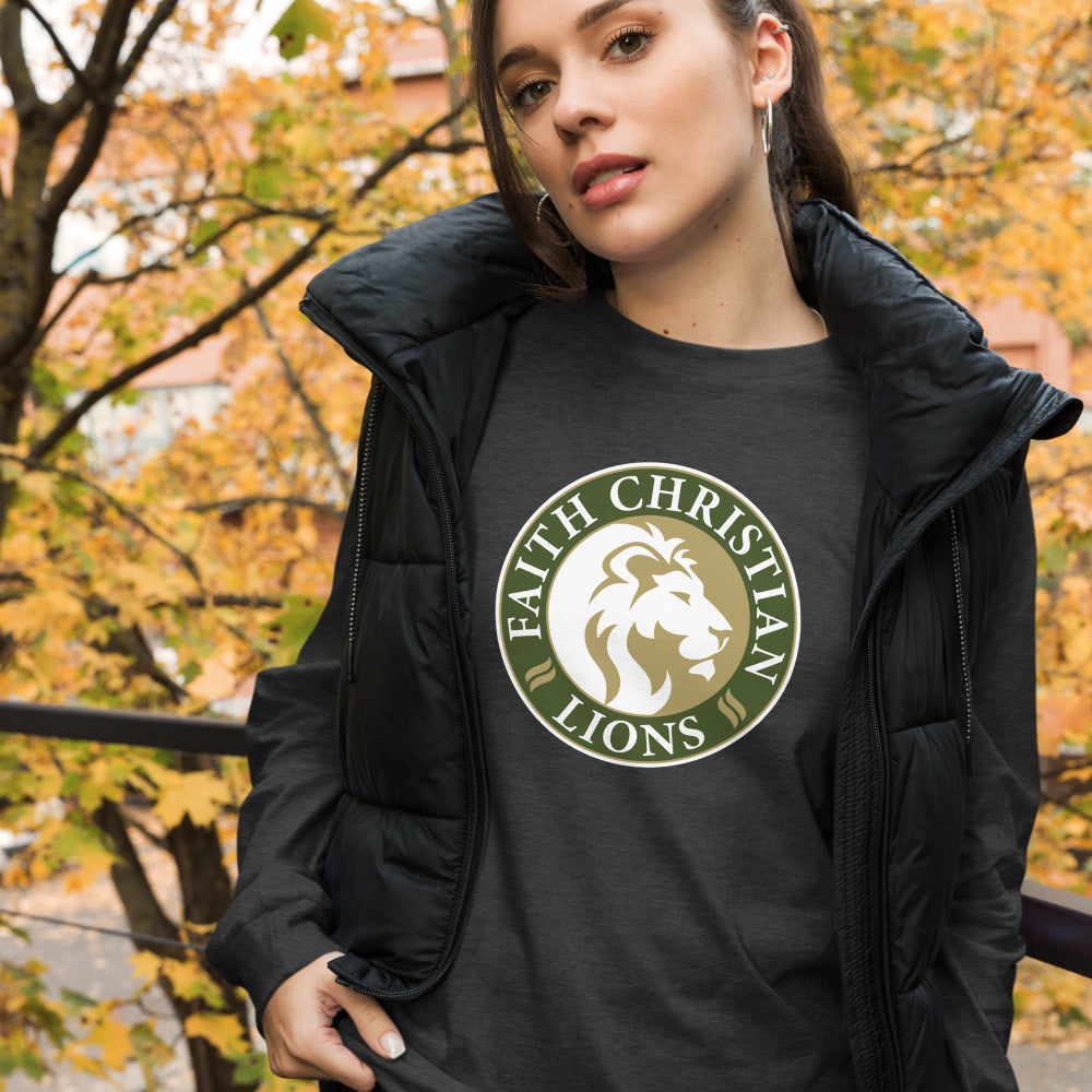Faith Christian School Design 1 — Dark Grey Heather