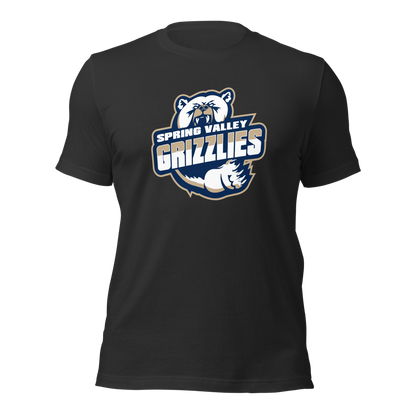 Spring Valley Grizzlies Design 1 — Dark Grey