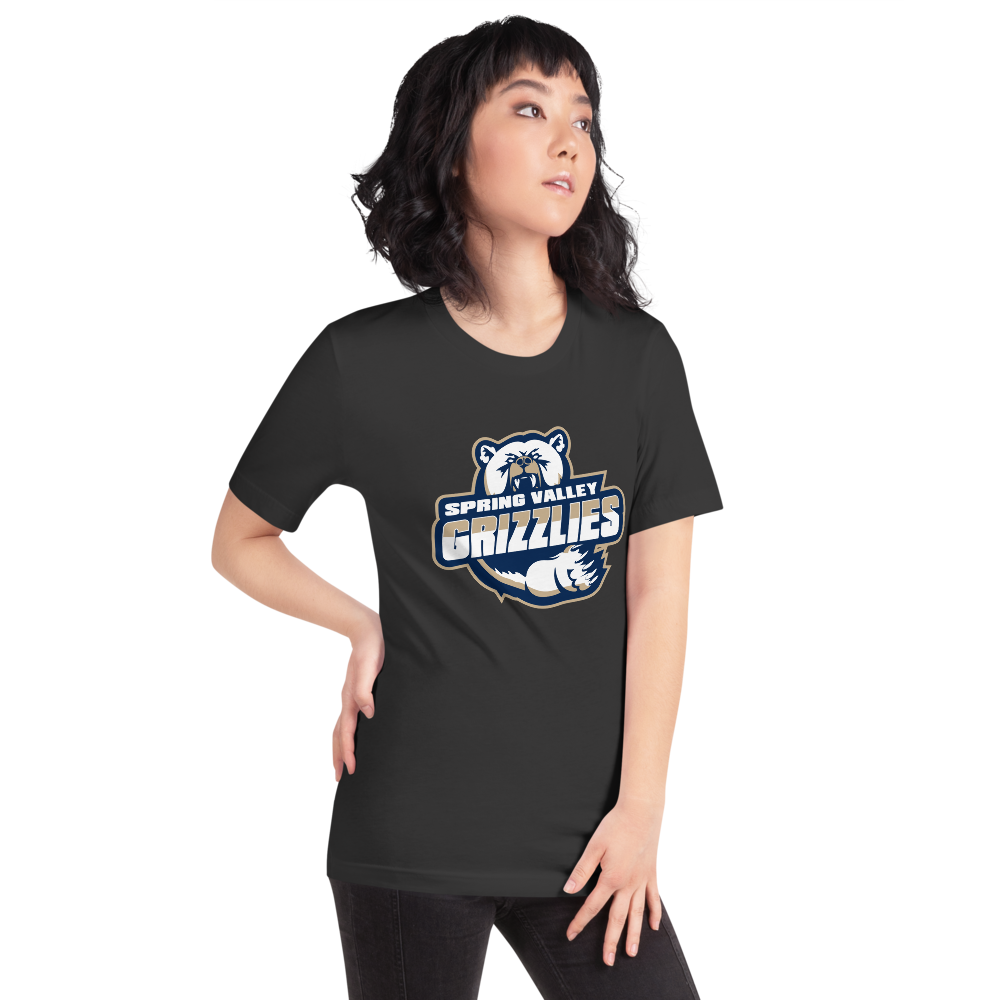 Spring Valley Grizzlies Design 1 — Dark Grey