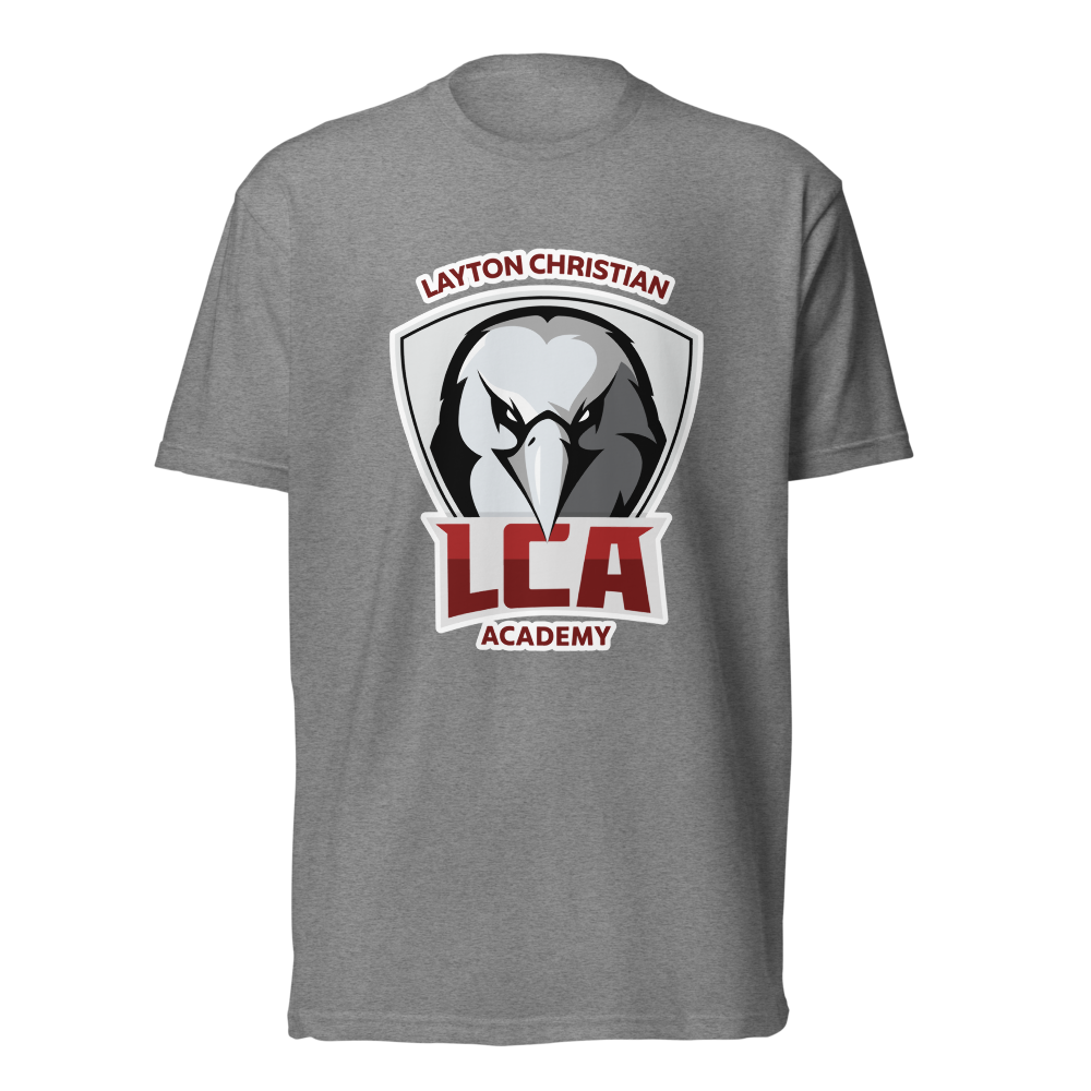 Layton Christian Academy Design 1 — Dark Heather Gray