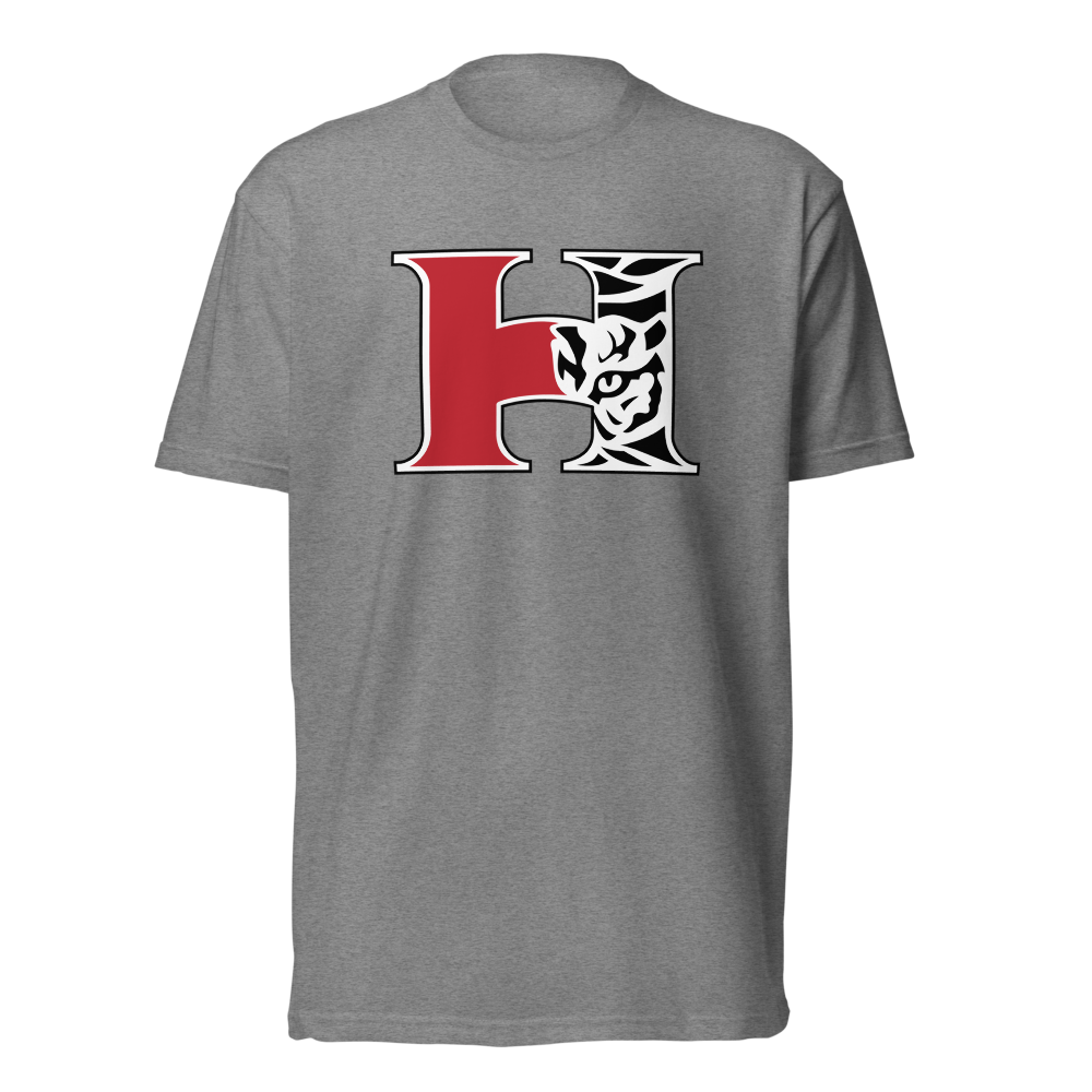 Hurricane High School Design 1 — Dark Heather Gray