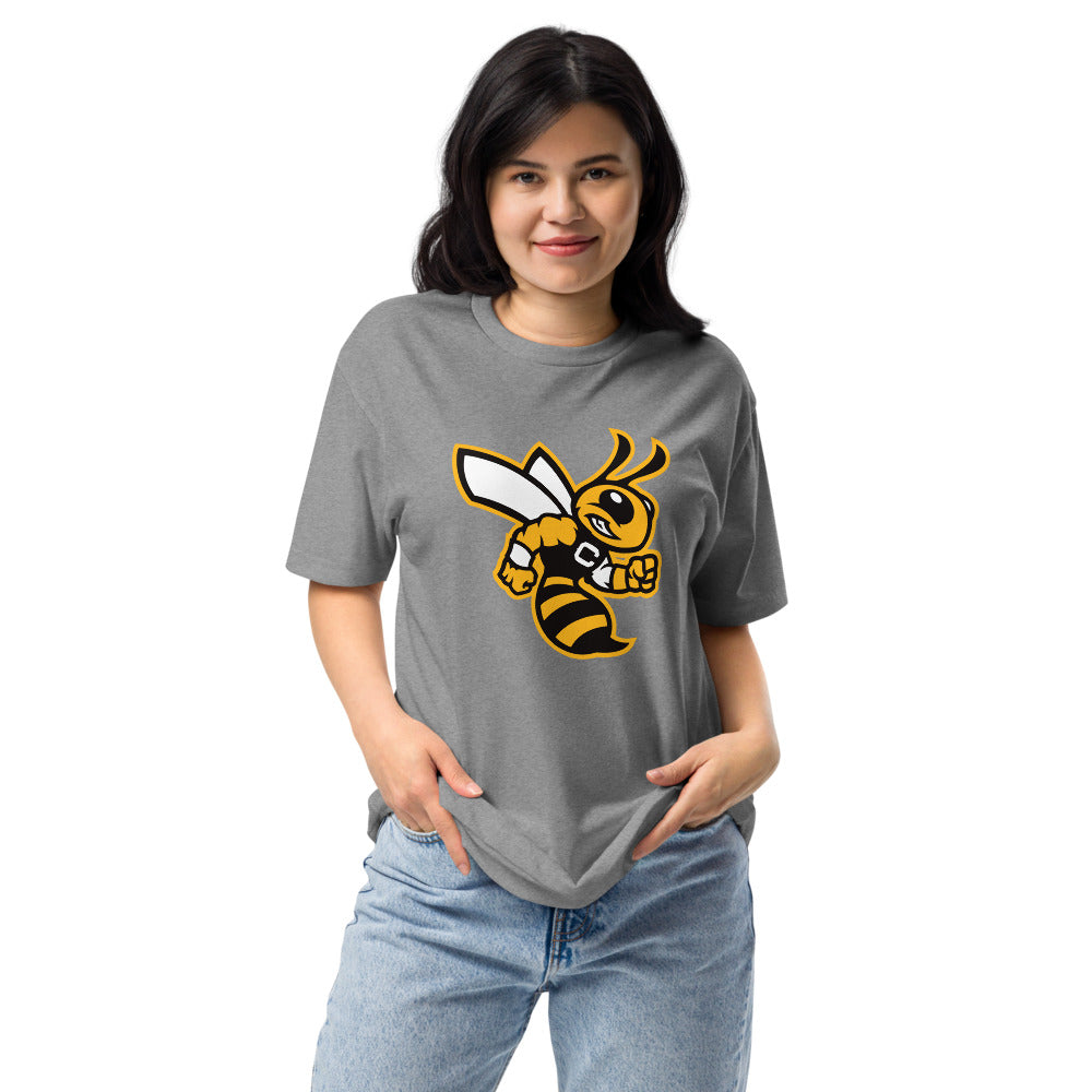 Corner High School Design 1 — Dark Heather Gray