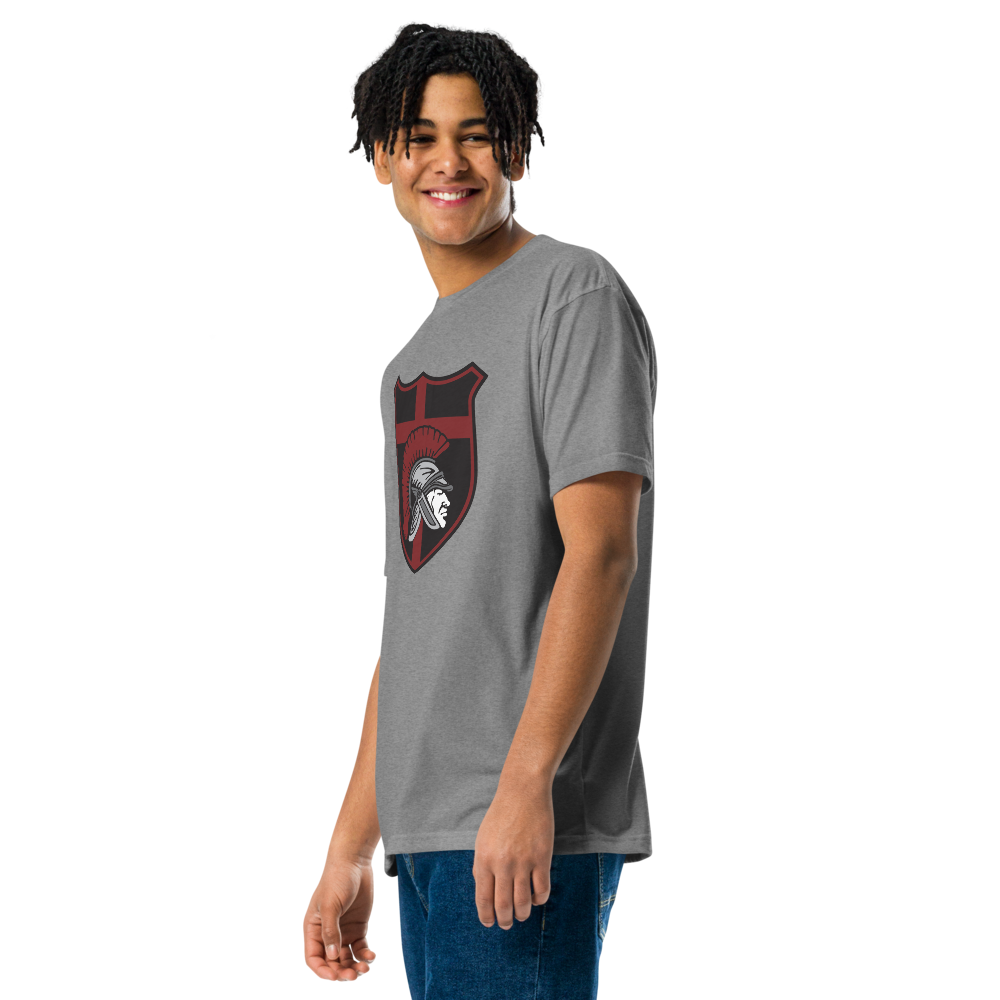 Excel Christian School Design 1 — Dark Heather Gray