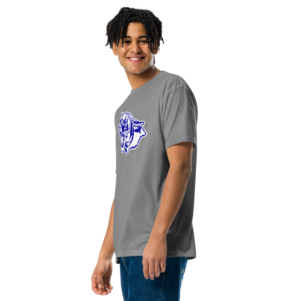 Jackpot Combined School Design 1 — Dark Heather Gray
