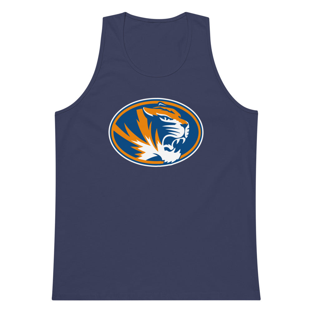 Red BAY High School Design 1 — Harbor Blue
