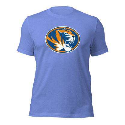Red BAY High School Design 1 — Heather Columbia Blue