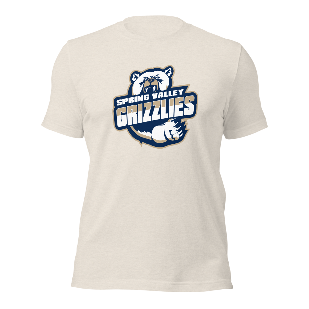 Spring Valley Grizzlies Design 1 — Heather Dust