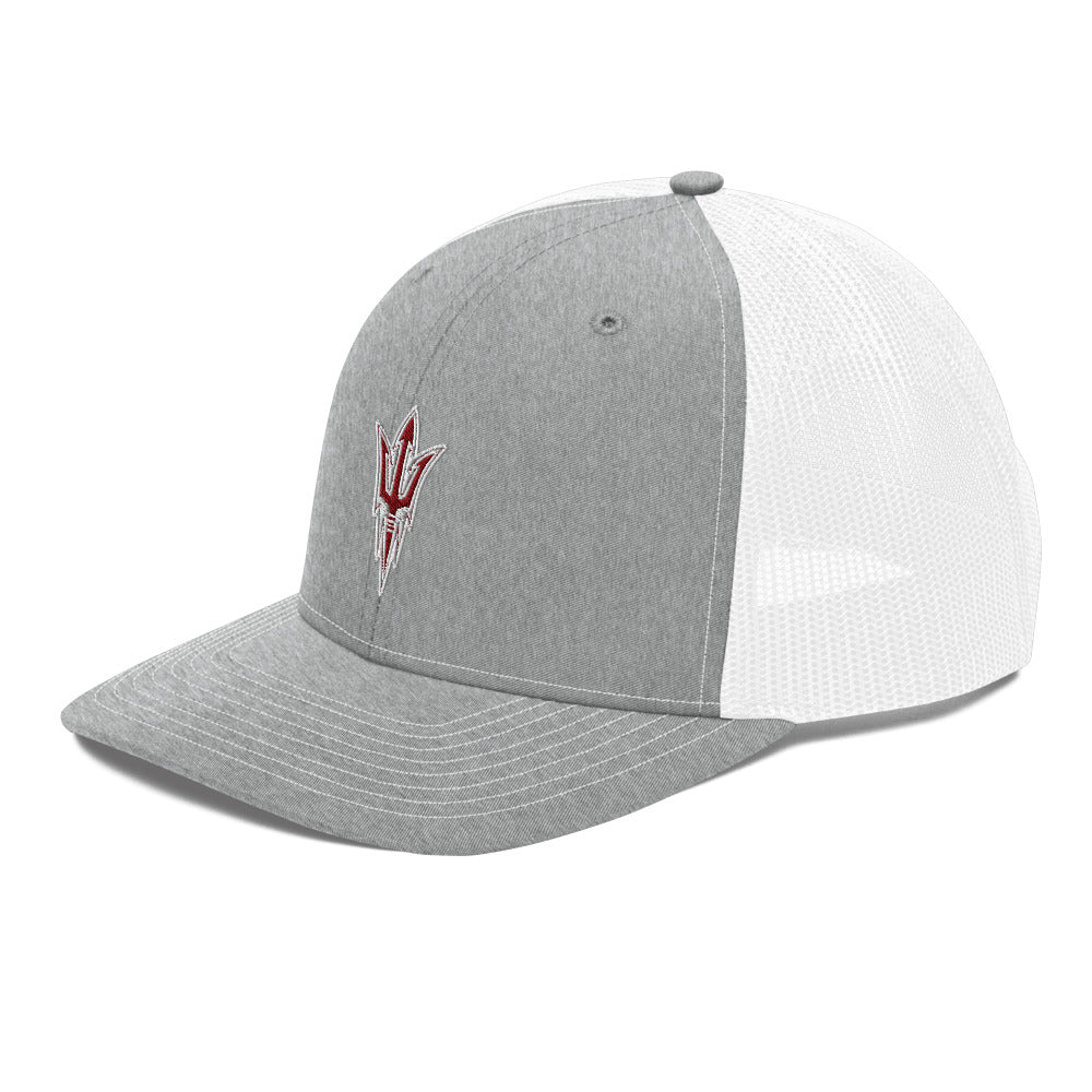 Maplesville High School Design 1 — Heather Grey/White