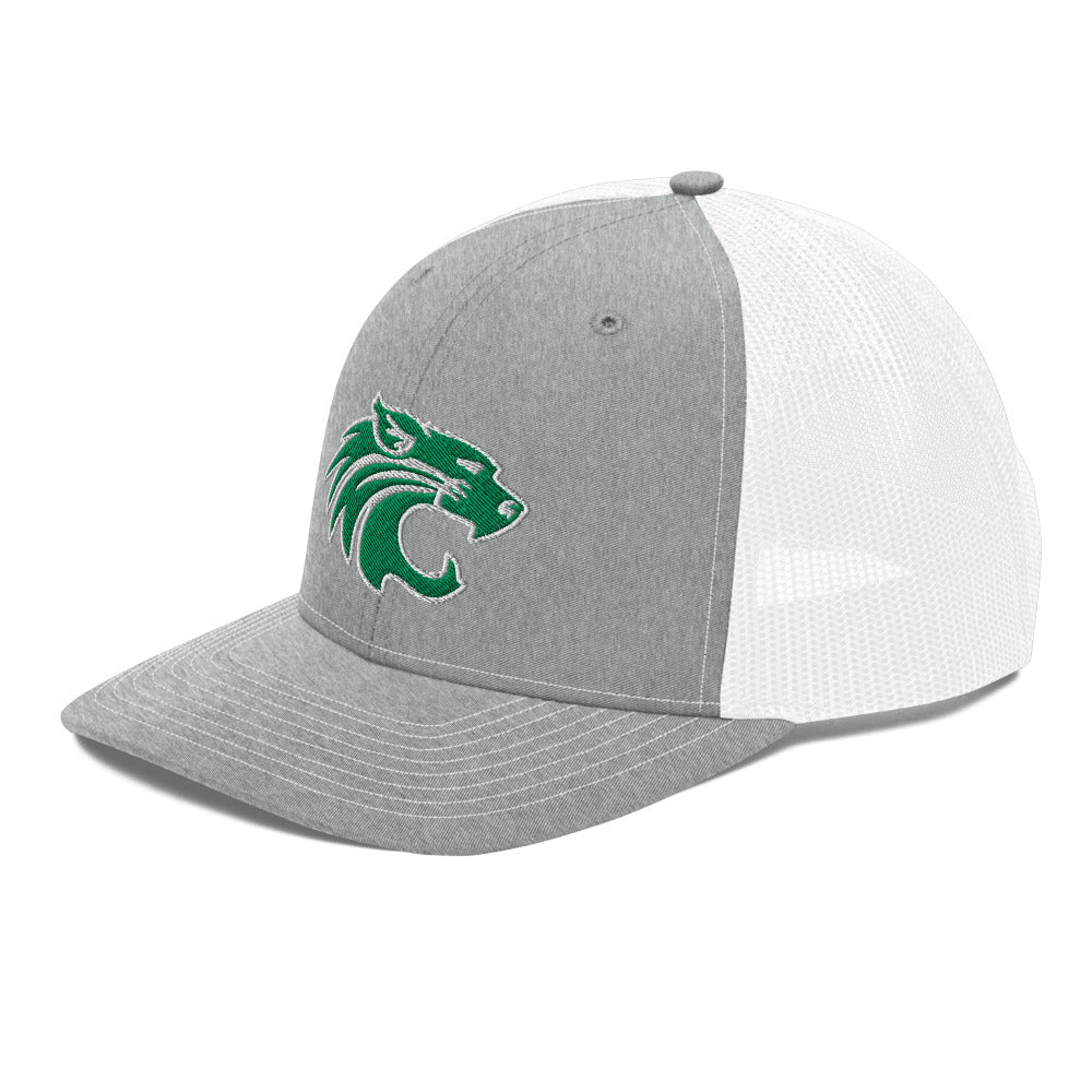 Florala High School Design 1 — Heather Grey/White