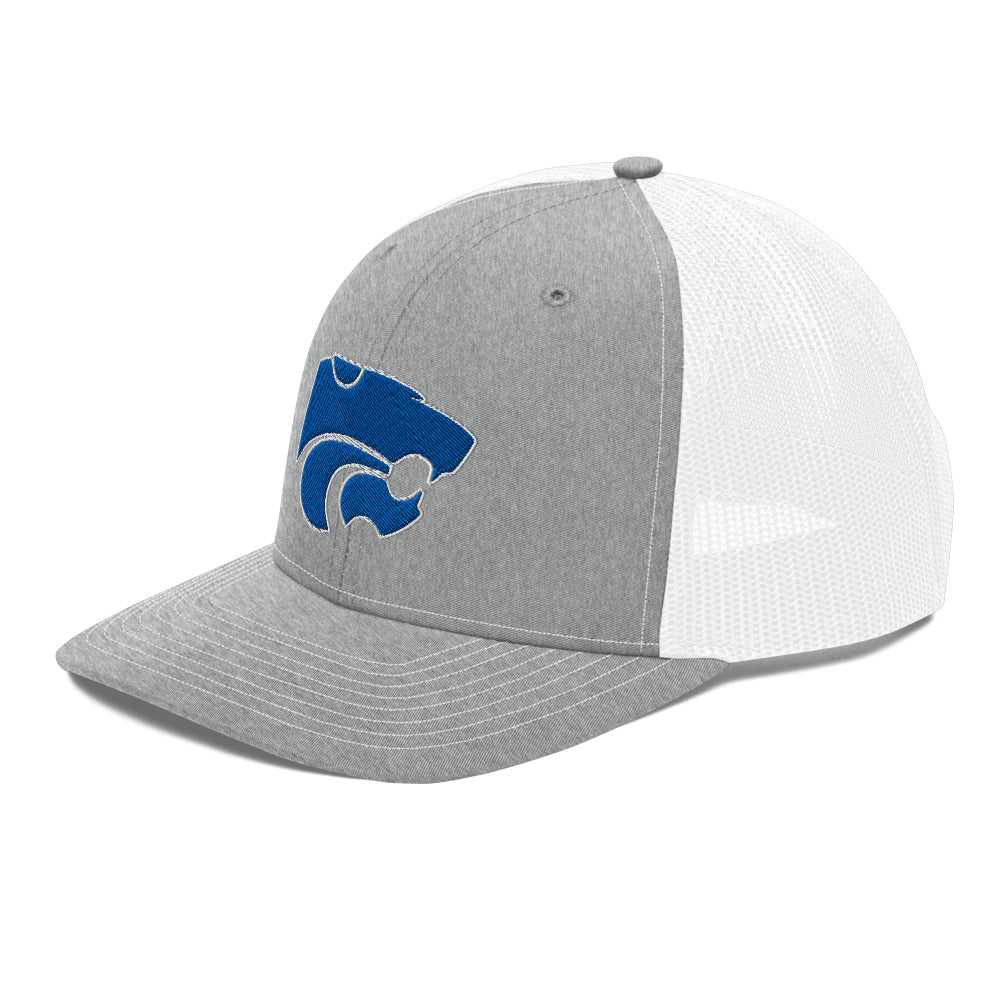 Tharptown High School Design 1 — Heather Grey/White