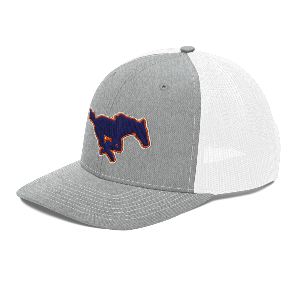 Mountain Crest High School Design 1 — Heather Grey/White