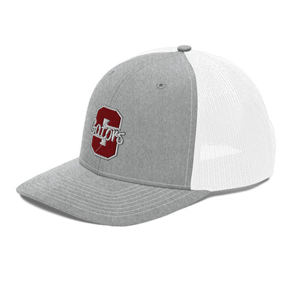Satsuma High School Design 1 — Heather Grey/White