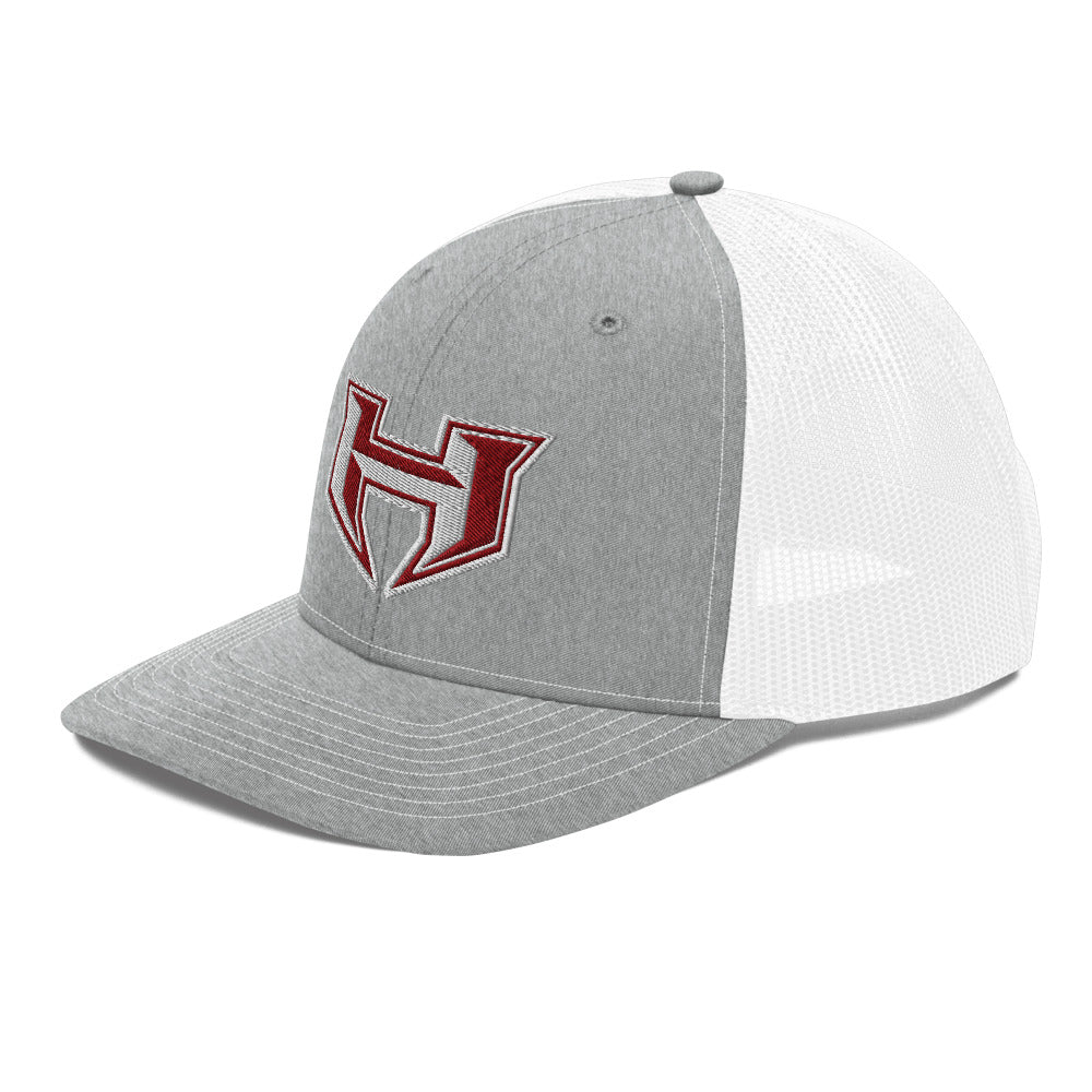 Hubbertville High School Design 1 — Heather Grey/White
