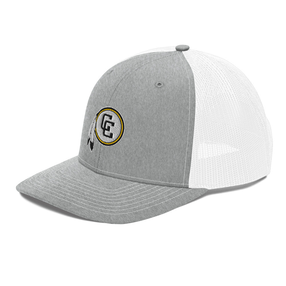 Colbert County High School Design 1 — Heather Grey/White