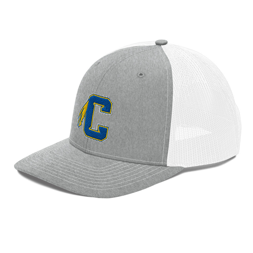 Cherokee High School Design 1 — Heather Grey/White