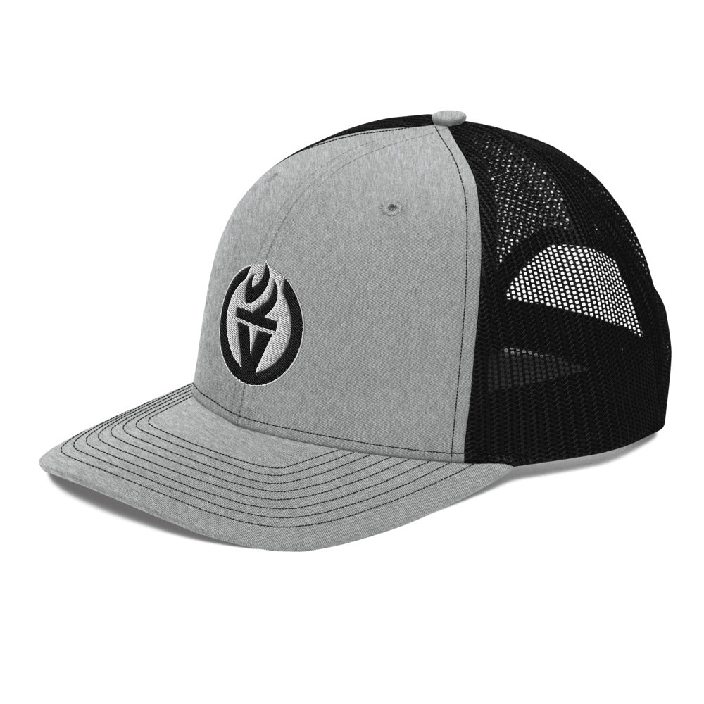 Victory Christian School Design 1 — Heather Grey / Black