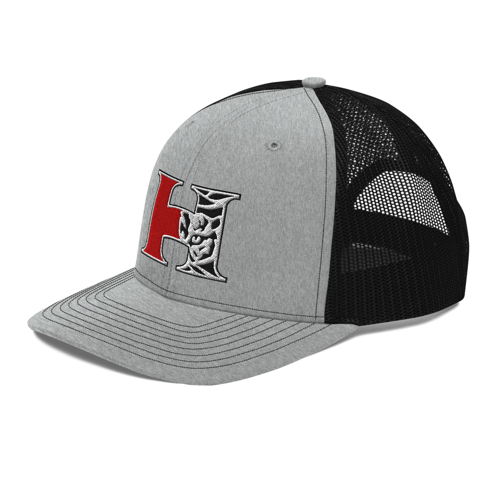 Hurricane High School Design 1 — Heather Grey / Black