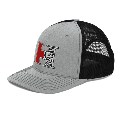 Hurricane High School Design 1 — Heather Grey / Black