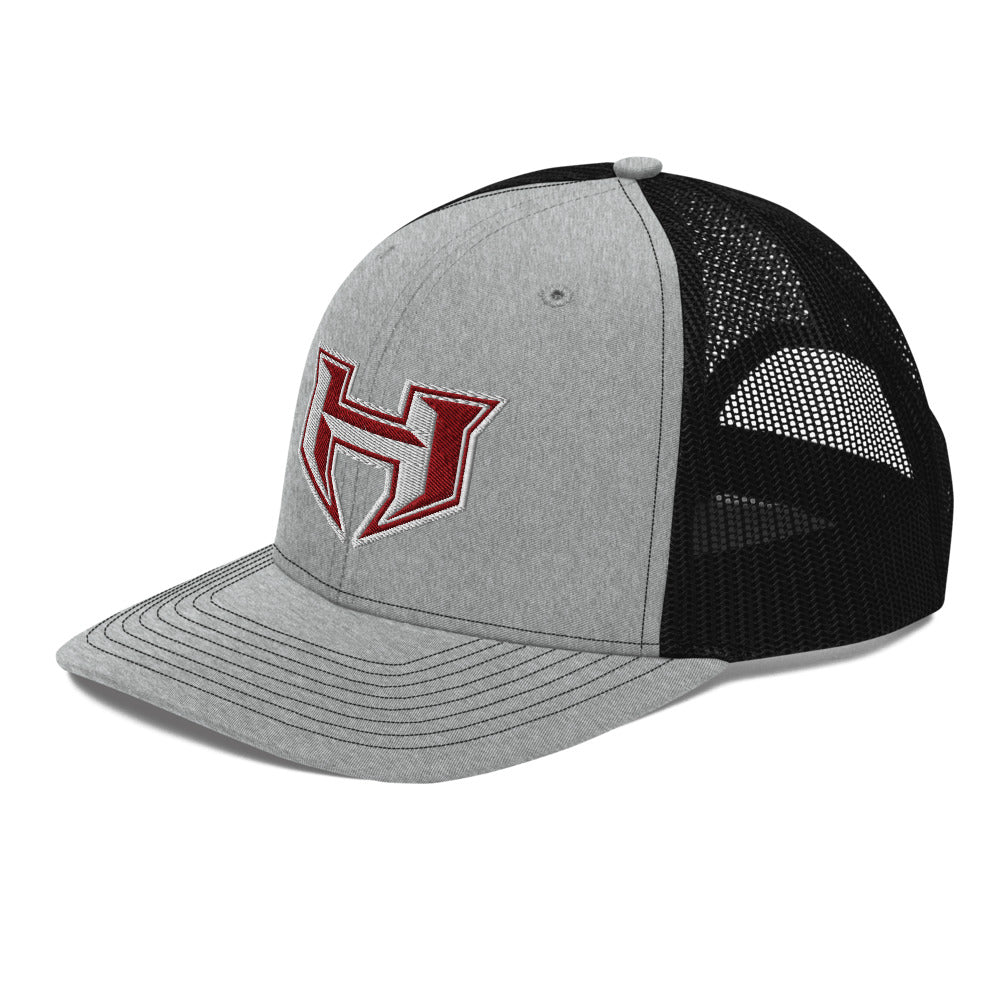 Hubbertville High School Design 1 — Heather Grey / Black