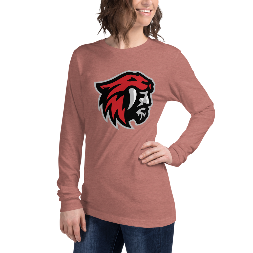 American Fork Cavemen Design 1 — Heather Mauve